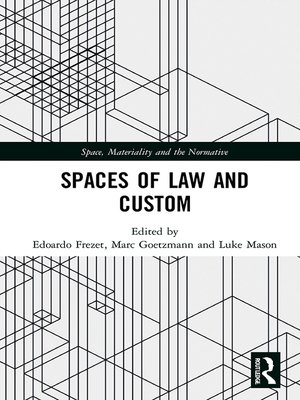 cover image of Spaces of Law and Custom
